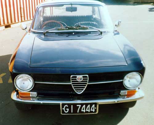 Repairing the ravages of time and injudicious repairs Alfa Romeo GT junior